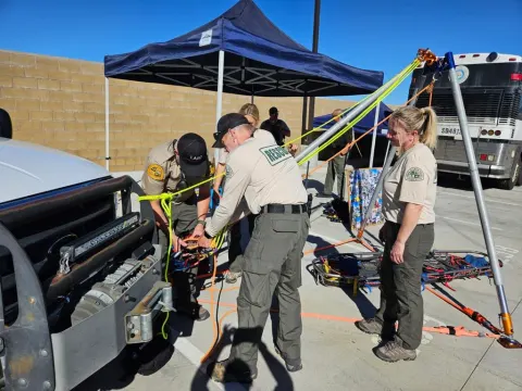 Rigging demonstration